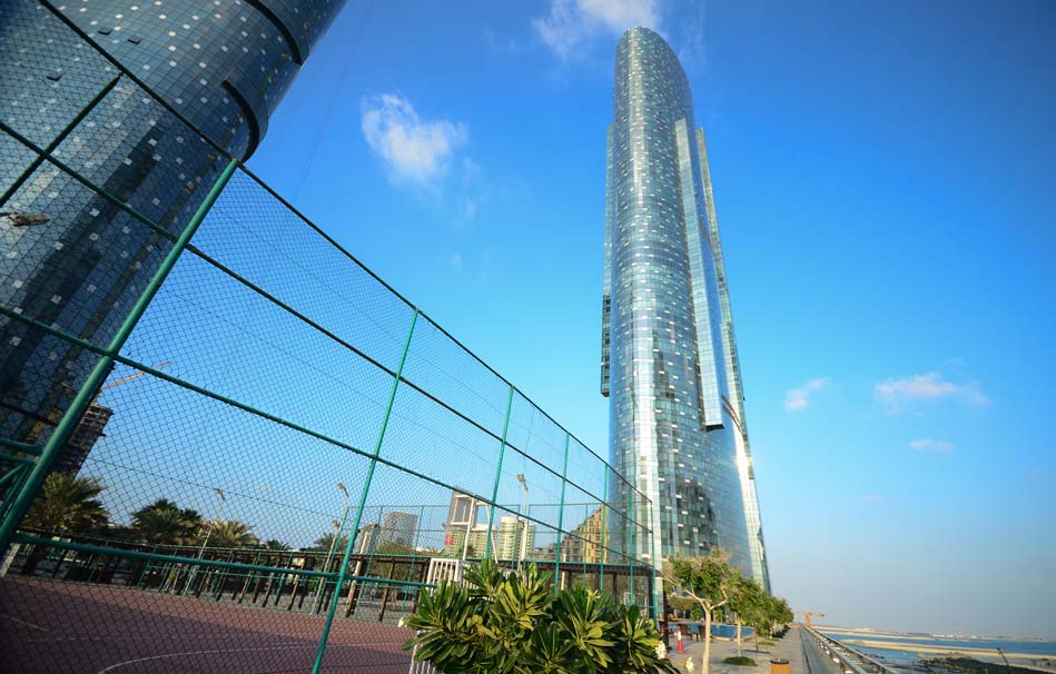 Sun and Sky Towers by Aldar